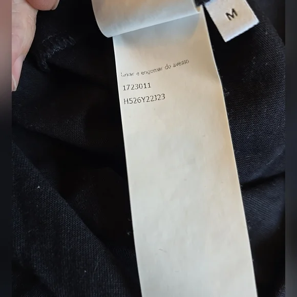 Loewe Pansy Black Logo T-Shirt for Men Size M